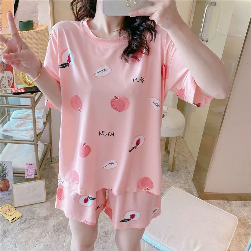 Conjunto de Dos Piezas de Verano 2025 para Mujer, Estilo Nuevo, Manga Corta, Pantalones Cortos, Delgado, para Estudiantes, Primavera y Verano, Ropa Informal a la Moda image 18