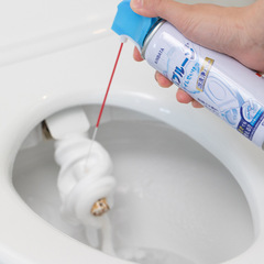 kinbata toilet cleaner descaling and yellowing toilet blue bubble household antibacterial cleaning foam spray
