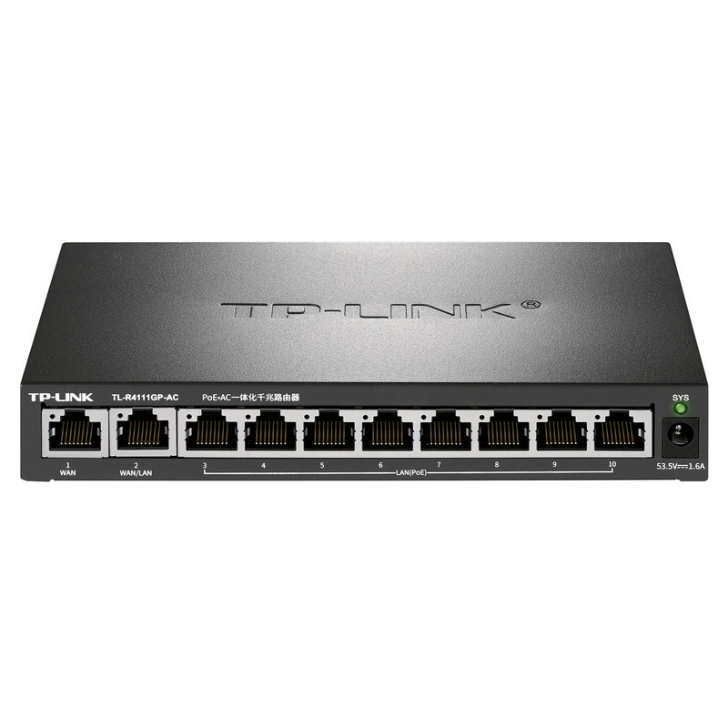 TP-LINK TL-R4111GP-AC integrated gigabit router POE easy to expand mesh host AP management