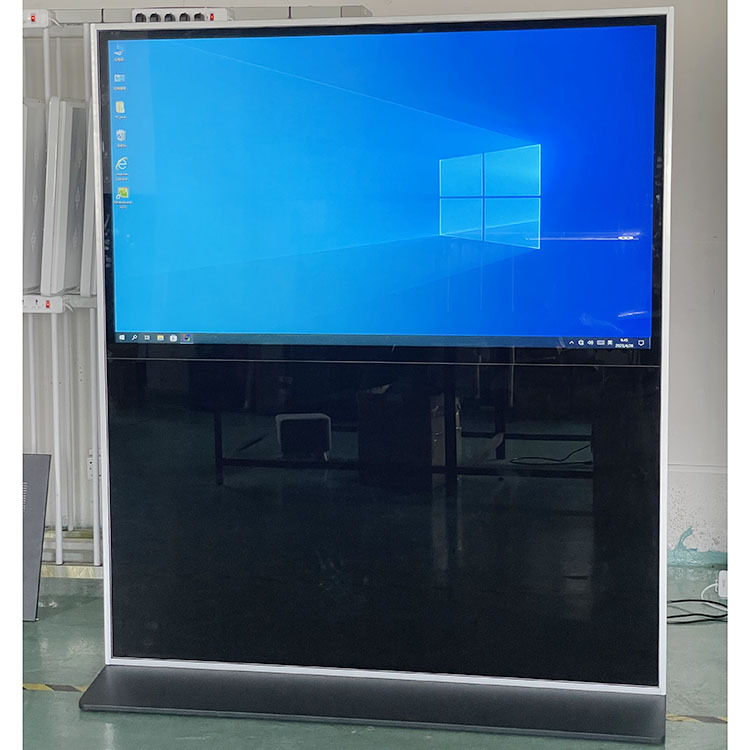 55寸65寸75寸立式横屏广告机落地式红外触摸屏智能高清触控一体机