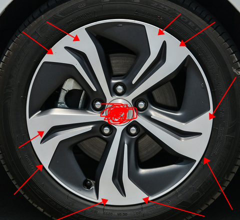 Qìchē Wheel Hub Paint - other-models-electroplated-silver-note-car-model-when-ordering