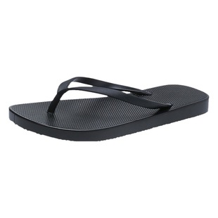 in stock Wholesale Outwear Flip-Flops Men's Summer New Soft Bottom Non-Slip Solid Color Couples Flip-Flops Beach Shoes