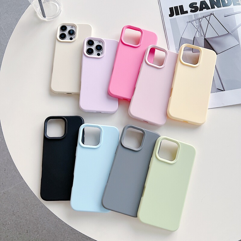 Dopamine Liquid Silicone Glutinous Rice Shell Suitable for Iphone16 11 XS Colorful 7g Macaron Tpu Mobile Phone Case Dopamine Liquid Silicone Glutinous Rice Shell Suitable for Iphone16 11 XS Colorful 7g Macaron Tpu Mobile Phone Case