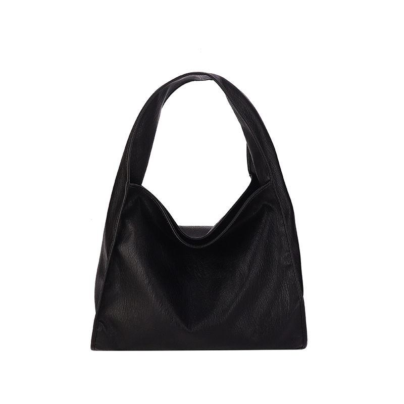 Bolsa de comercio exterior transfronteriza explosiva bolsa de moda y ocio bolso de hombro de mujer Pupi bolso tote de gran capacidad bolsa axila de piel blanda