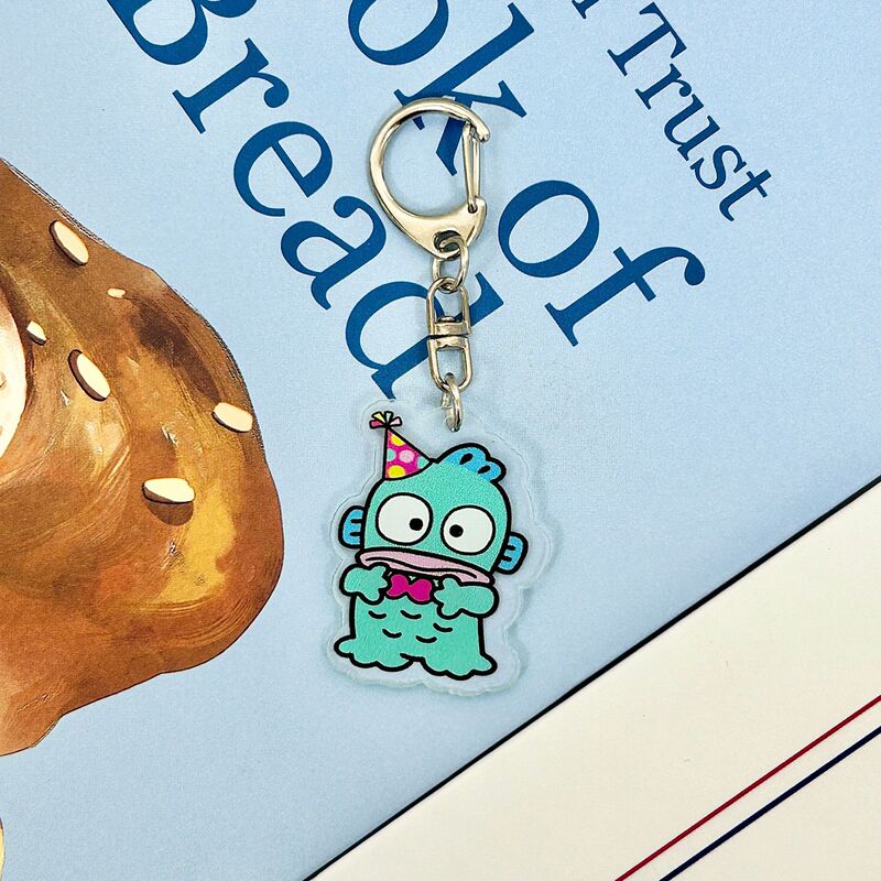 メーカー卸売りの爆発的なアクリルストラップ日系アニメかわいい筆袋バッグ小ストラップ学生のキーホルダー飾り|undefined
