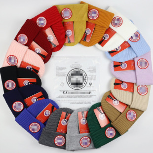 Factory Direct Sales Spot Hats Knitted Hats Men's Foreign Trade European and American Fashion Cross-Border Exclusive Brand Cold Hats