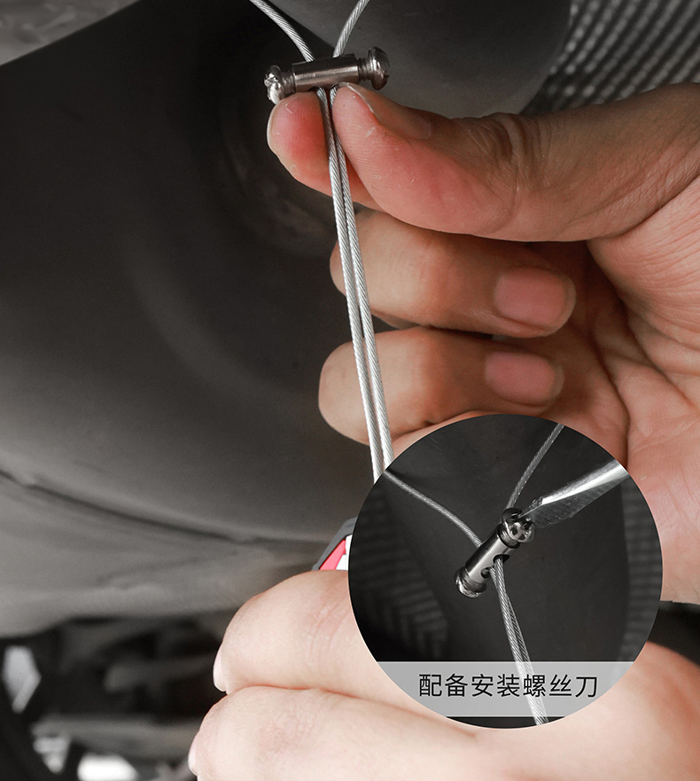 Car static electricity with anti-static elimination release artifact mopping ground with grounding strip exhaust pipe static removal supplies car