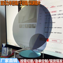 アビスミラー 半透過レンズ トンネルミラー レーザー加工 半完成ミラー 半反射ミラー メーカー ダブルフィルムカット可能