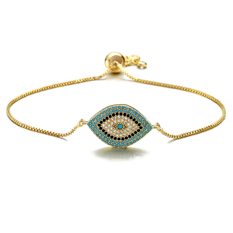 creative copper bracelet with zircon