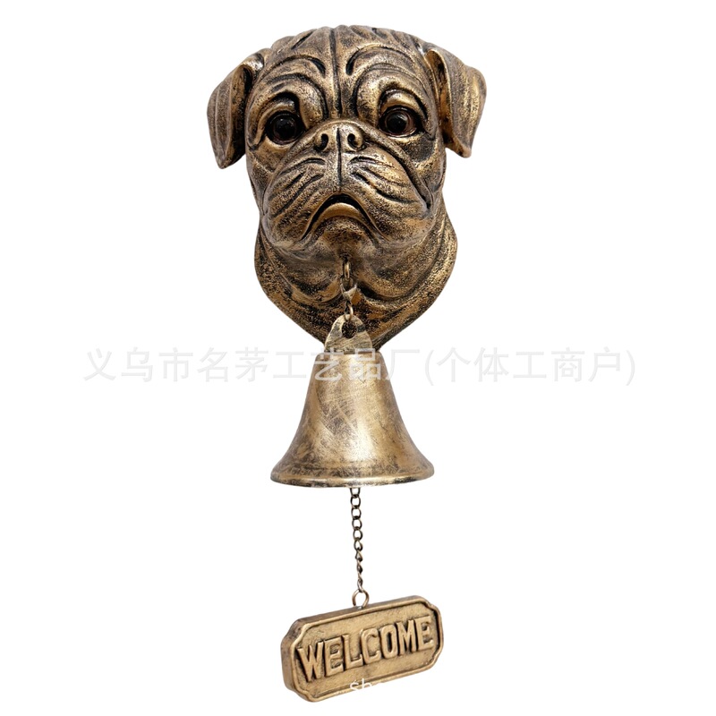 跨境新品Basset Hound Welcome Doorbell 动物系列欢迎光临门铃|undefined