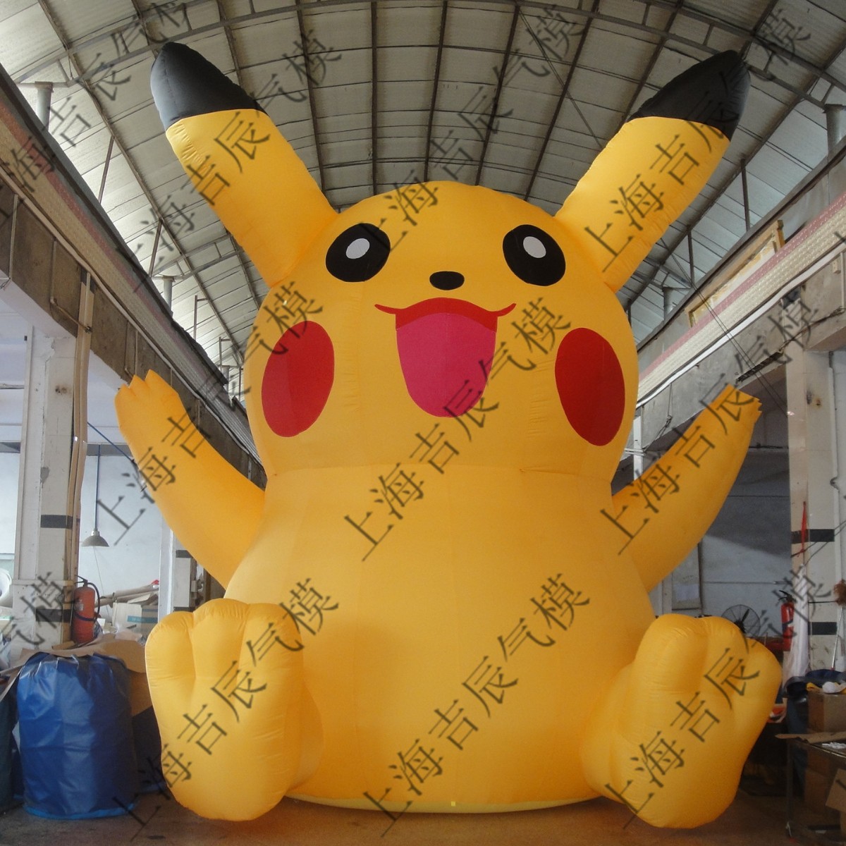 皮卡丘充气气模 阿狸机器猫动漫卡通气模 六一儿童节活动用品