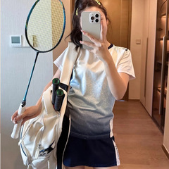 新款yy羽毛球服大赛款男女同款比赛速干透气短袖训练服套装文化衫