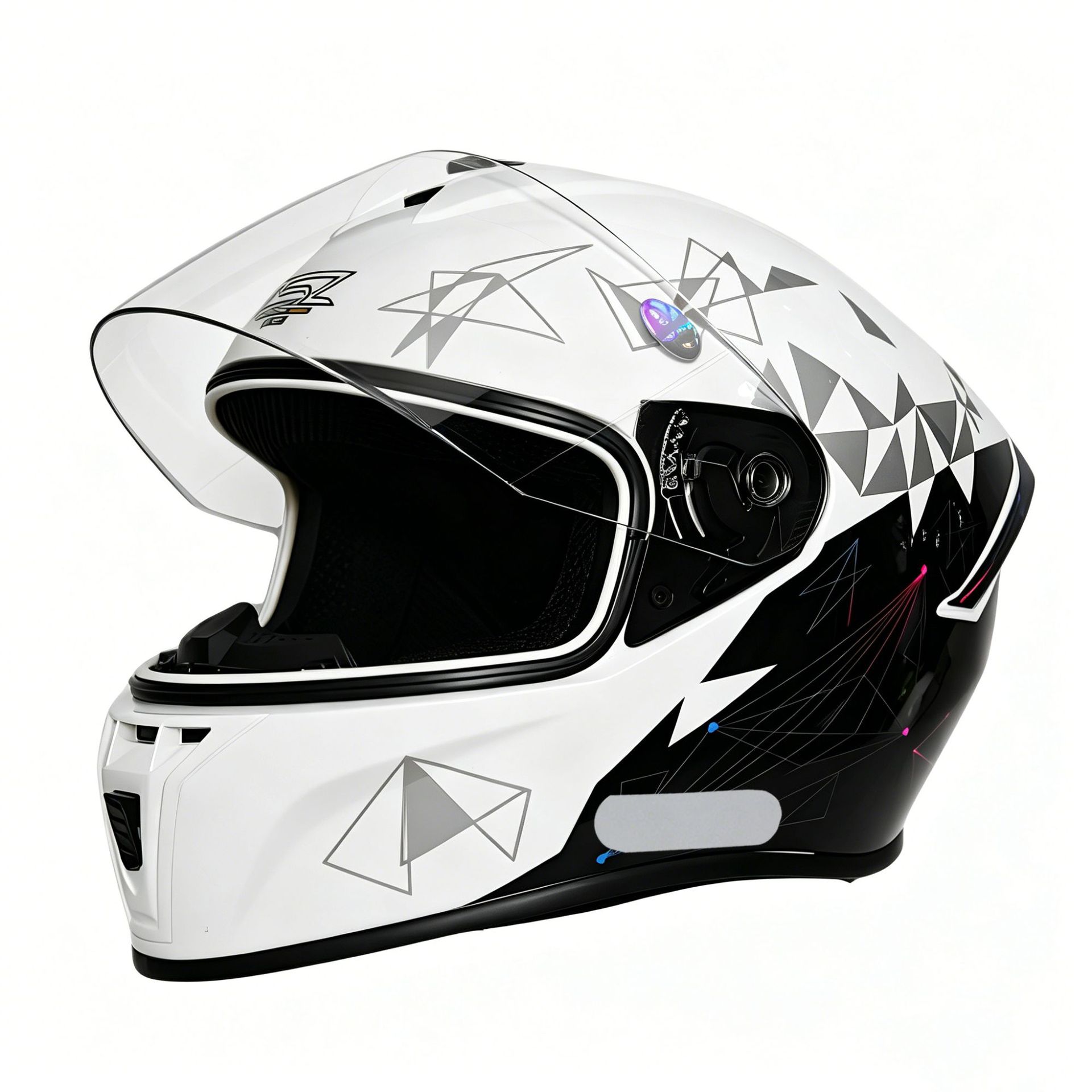 DOT certified new national standard motorcycle helmet for men and women, full-face helmet for electric vehicles, suitable for all seasons, safety helmet for riding