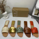 2024 Summer New Flat Bottom Drag Square Head Cross Sandals Simple and Versatile Slippers for Women's External Wear Slippers for Women's Shoes