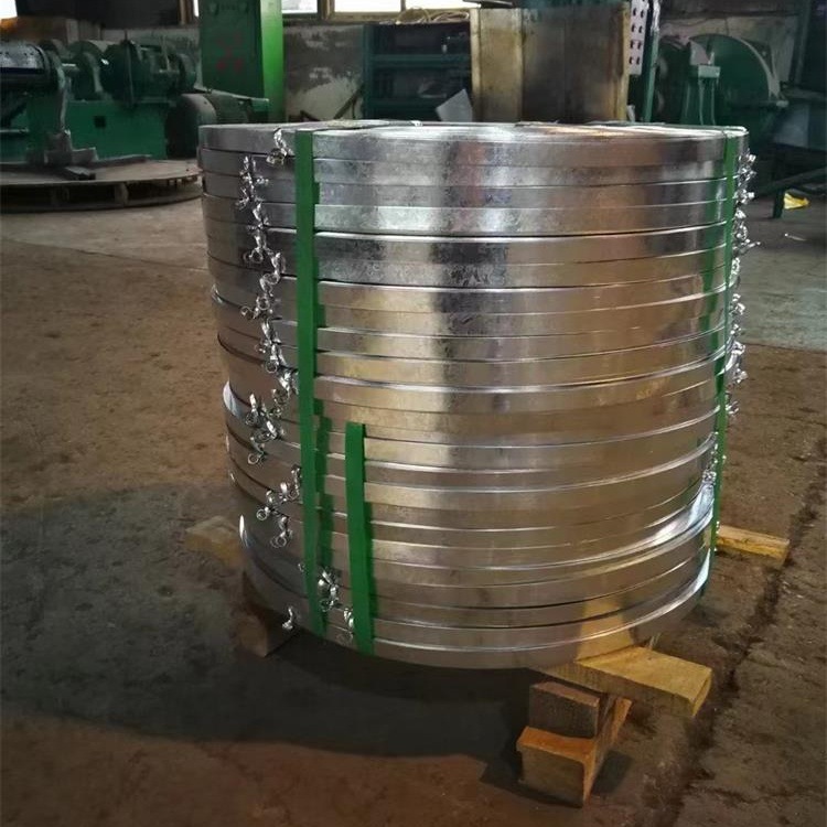 供应热镀锌高强度打包钢带 0.9*32  抗拉强度850MPa以上 防锈能力