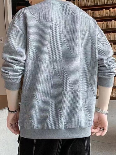 Men's Oversized Spring Hooded Sweatshirt, Stylish Trendy Versatile Loose Casual Long-Sleeve Hooded T-Shirt