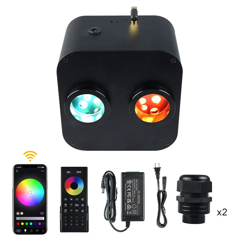 DC, two-color colorful flashing starry sky, light source, 30W, 12v