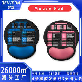 G07工厂直销硅胶护腕鼠标垫创意套装鼠标垫护腕托手托批发可来图