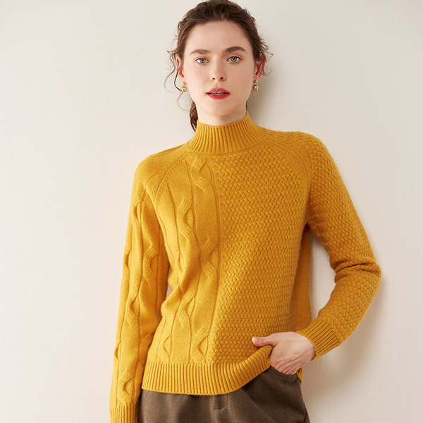 Woolen demi-season sweater