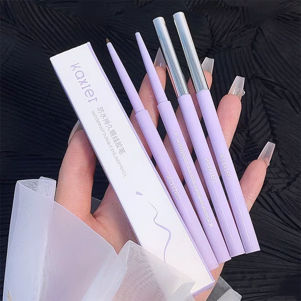 Cahill Eyeliner Gel Pen Is Extremely Fine, Smooth, Waterproof, Sweat-Proof, Long-Lasting, Not Easy to Smudge and Does Not Fade, Beginner Eyeliner Pen