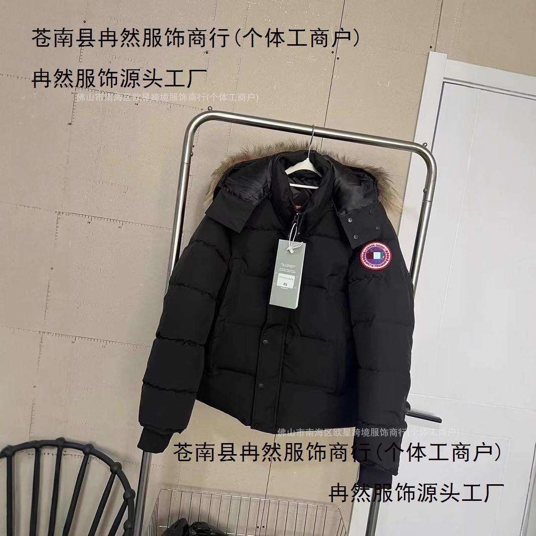 Mamerelo New Model Canada Goose Authentic Version Large Pocket High-End Couple's Parka Cotton Jacket Thickened Cross-Border New Product