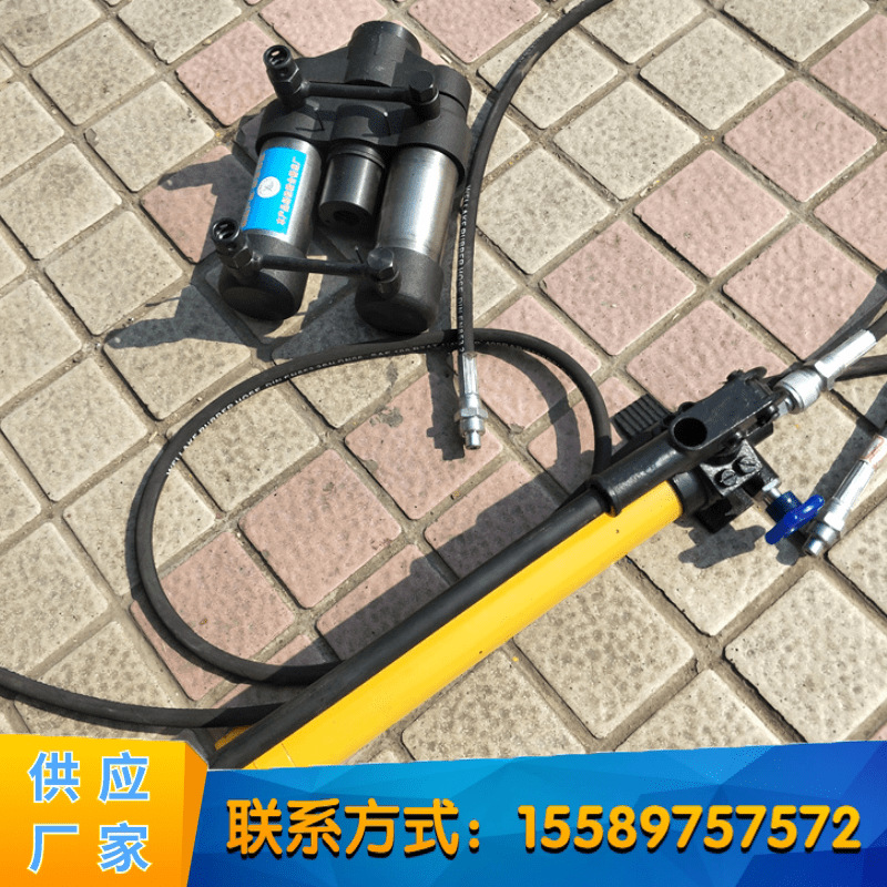 MQ15-180双缸锚索张拉千斤顶大吨位锚索张拉机具速度快双缸液压