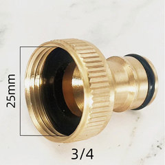 Factory direct supply, all-copper 6mm internal thread nipple connector, washing machine faucet conversion fitting, inlet pipe connector