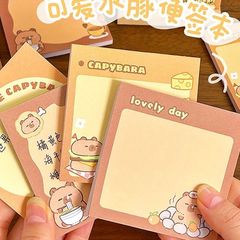 カピバラノートブックは、学生向けの漫画ノートとして使用できる、取り外し可能な非粘着付箋です。かわいくて見栄えの良いノート用紙です。