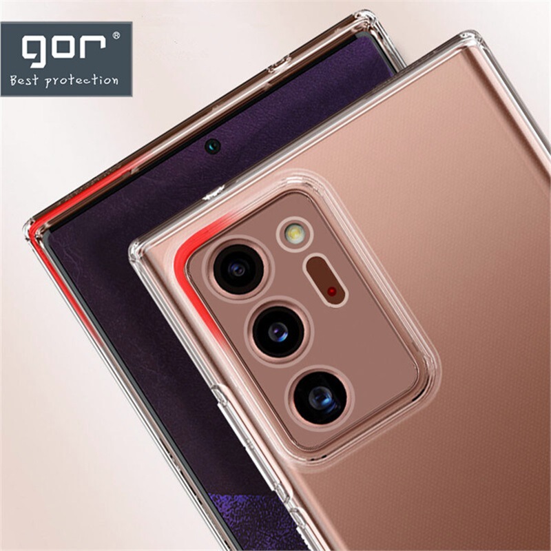 Gor Is Suitable for Samsung Galaxy Note20 Ultra Protective Case Mobile Phone Protective Cover Transparent Tpu Soft Case Gor Is Suitable for Samsung Galaxy Note20 Ultra Protective Case Mobile Phone Protective Cover Transparent Tpu Soft Case