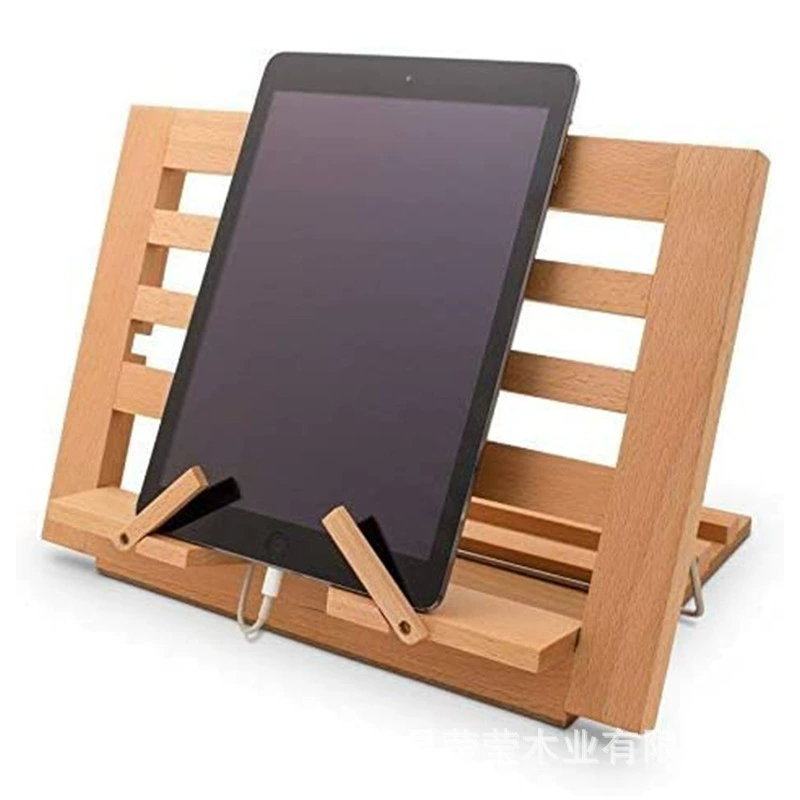 Деревянная настольная детская полка для чтения, держатель для книг, простой держатель для книг, подставка для чтения мобильного телефона, стойка для чтения, временная стойка для стойки