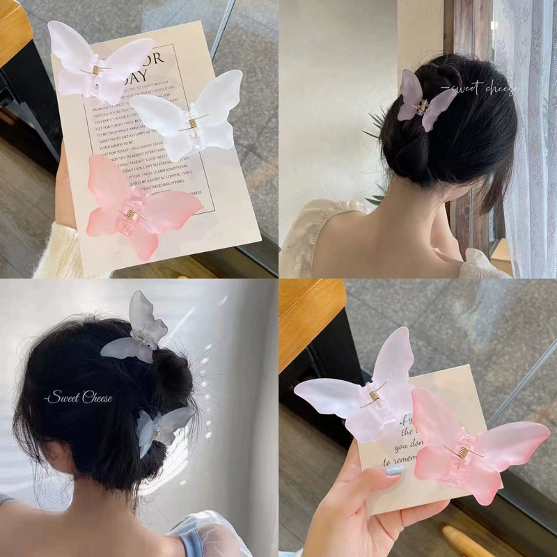 JOAFY [нежный Желейный улов для волос в виде бабочки]