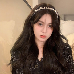 Gentle Little Aroma Water Diamond Pearl Hair Clip for Women, Retro Elegance Hair Pin, Trendy and Light Luxury, Unique Hair Accessory