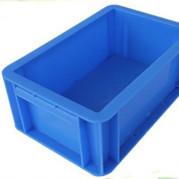 蓝色塑料周转箱折叠塑料周转框箱网上销售 物流箱 零件箱