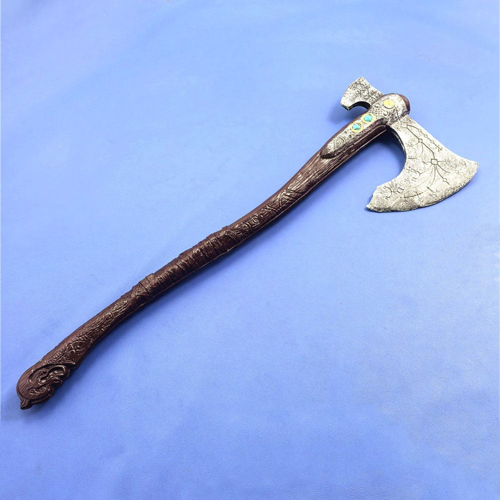 Pu Plastic God of War 4 Game Peripheral Cosplay Props Weapon Leviathan Ax Kratos Tomahawk