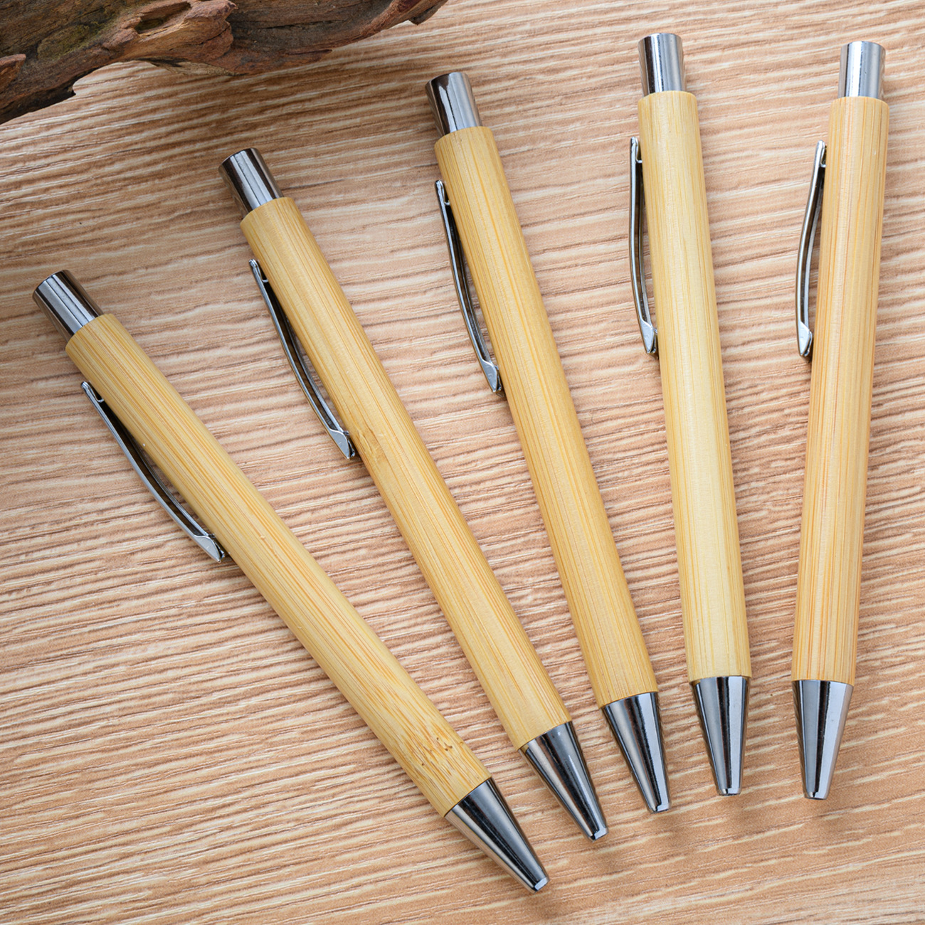 Новый Двигаться бамбук Ручка оптовая торговля творческий канцтовары бамбук Двигаться шариковая ручка Может печать logo бамбук шариковая ручка