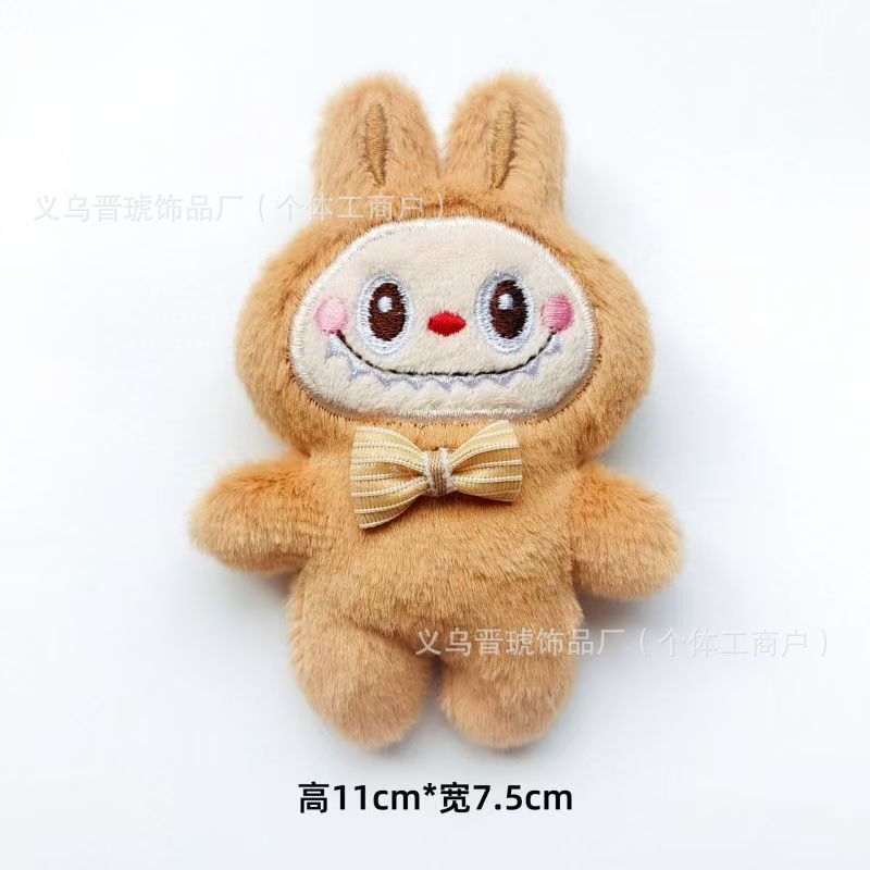 インターネット有名人かわいいバブルトラブ布人形ぬいぐるみペンダント diy 人形キーホルダー女の子バックパックペンダントバッチ|undefined