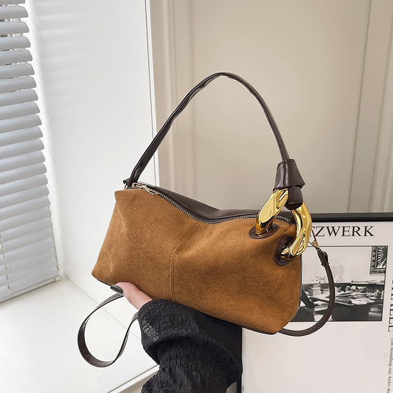 Matte Boston Pillow Bag Versatile Leather Crossbody Shoulder Bag_voghion.com