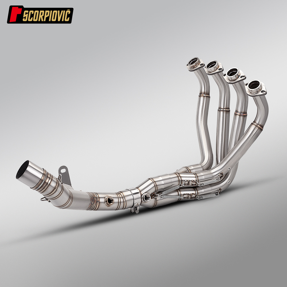 Motorcycle Exhaust Pipe Full System Modification Suitable for Z900 Dual Oxygen Port Front Section and Dream Star Tail Section 2025-2026