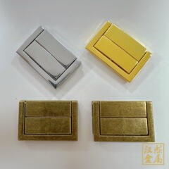 HANXI工場は、大小のバッグロック、四角いロック、日字ロック、バッグ金具を在庫しています。