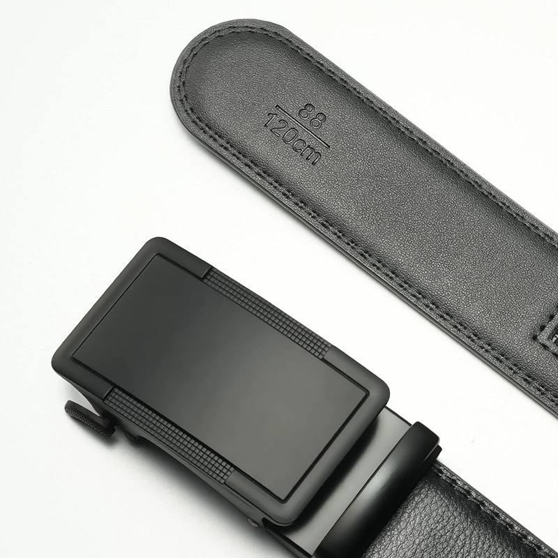 Leather belt, universal trousers, genuine leather, (Physicals)