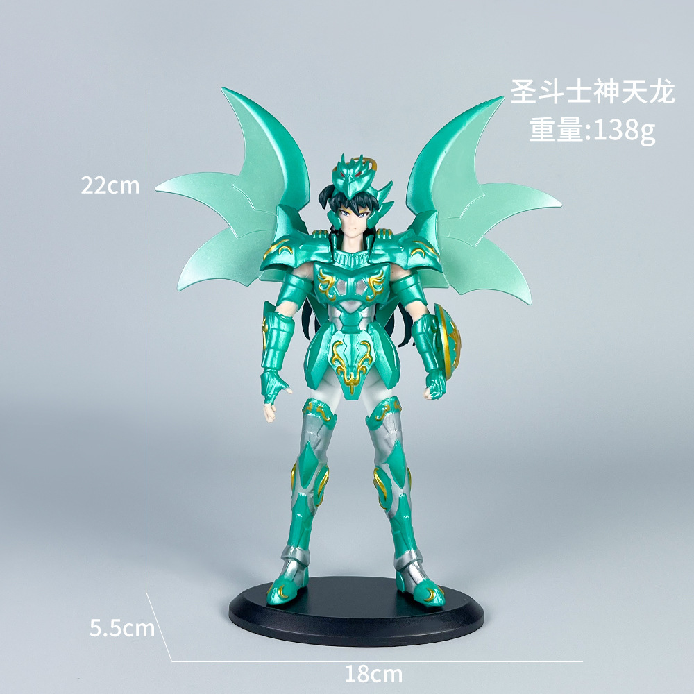 Anime Fighter sagrado Seiya White Bird Phoenix Tianlong Tianma Fairy Modelo de decoración de escritorio Periférico al por mayor