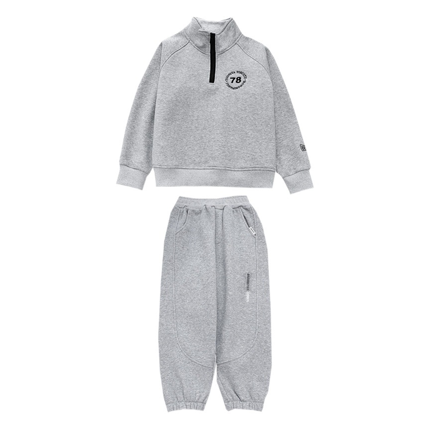 Niños primavera y otoño nuevo 2024 traje deportivo para niños estilo coreano de los niños pantalones de chándal traje de dos piezas estilo de moda