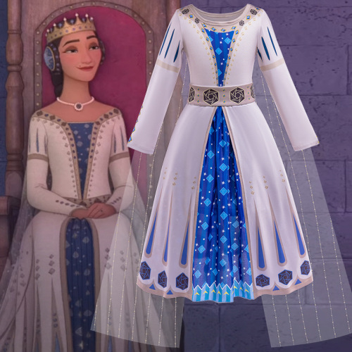European and American new cosplay star wish queen same style dress skirt girldress girls stage performance clothing