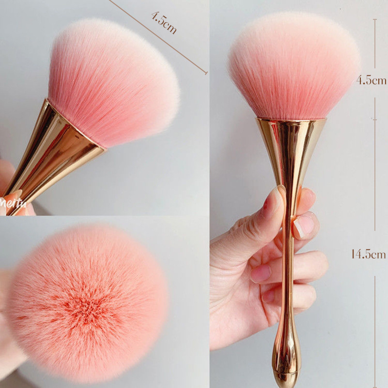 キノコヘッドパウダーブラシ化粧ブラシ伸縮散粉ブラシ化粧ツール頬紅ファンデーションブラシ化粧パウダーブラシ|undefined