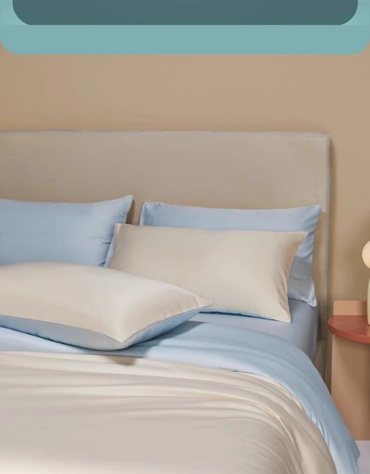Luxury Bamboo Duvet Cover Set Breathable Antibacterial Bed Linen_voghion.com