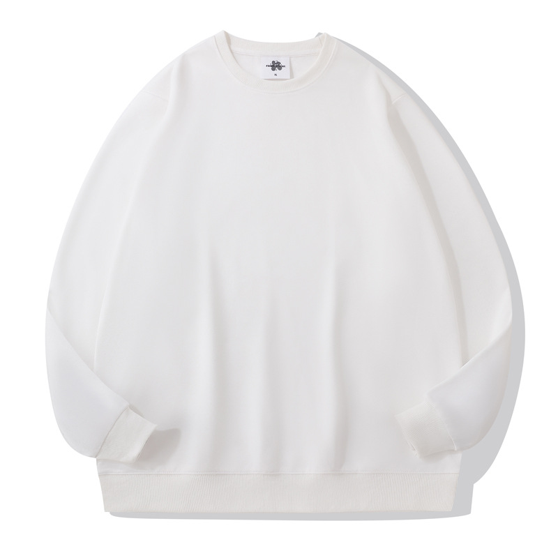 Primavera y otoño servicio de catering ropa de trabajo personalizada LOGO cuello redondo algodón suéter café tienda de té de leche chaqueta bordada