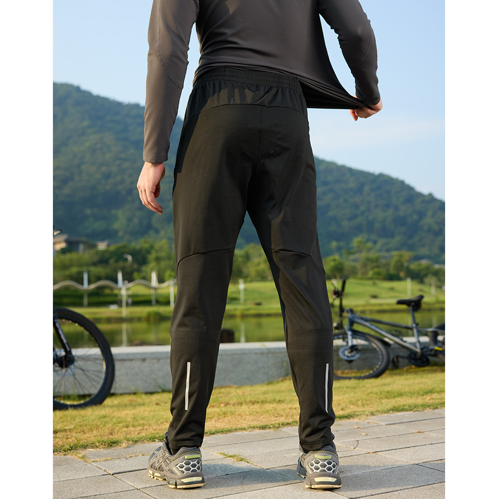 Lulu hombre pantalones deportivos para correr caño invierno de punto pantalones de fitness casuales para correr al aire libre baloncesto pantalones secos rápidos