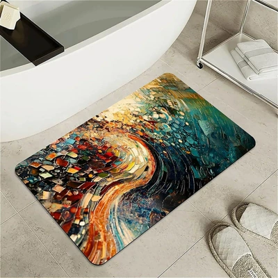 Stone Diatomaceous Earth Bathroom Absorbent: Avtomobil döşəmə paspasları - xstddd-2-4060cm-new-diatom-mud