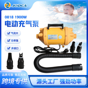 High-Power Automatic Pressure Replenishing Electric Air Pump 1900W Powerful High-Power Tent Rubber Boat Inflatable Boat Air Pump