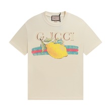 跨境外贸高品质高克重 G家24新品 彼得兔水果系列短袖T恤男女同款